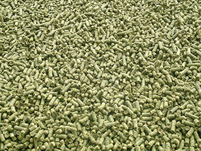 Pellets de alfalfa